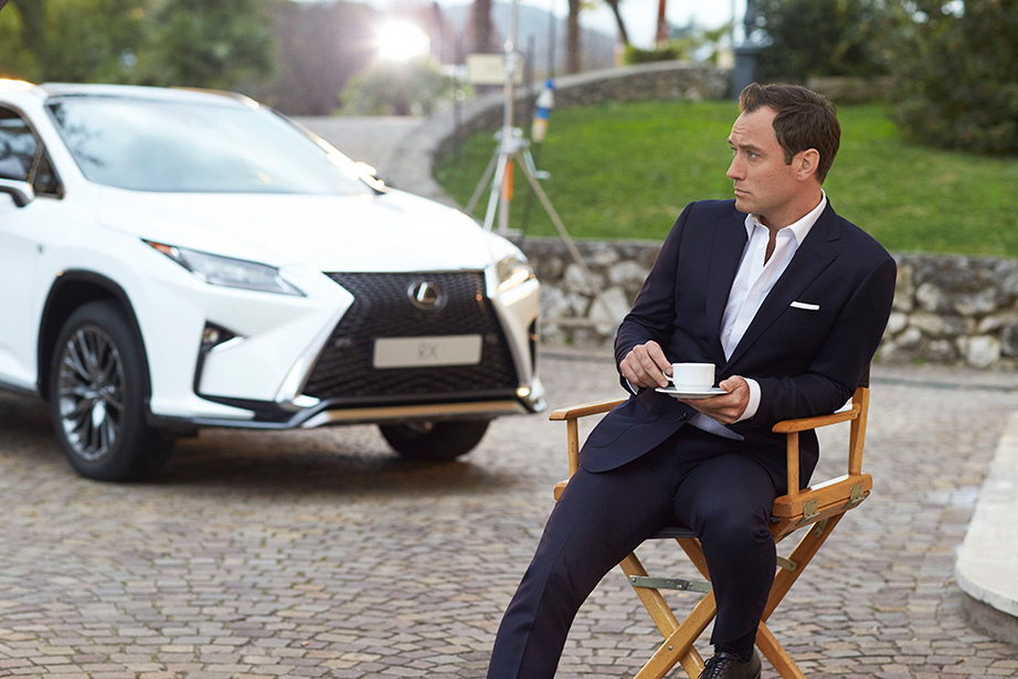 Jude Law and Lexus RX
