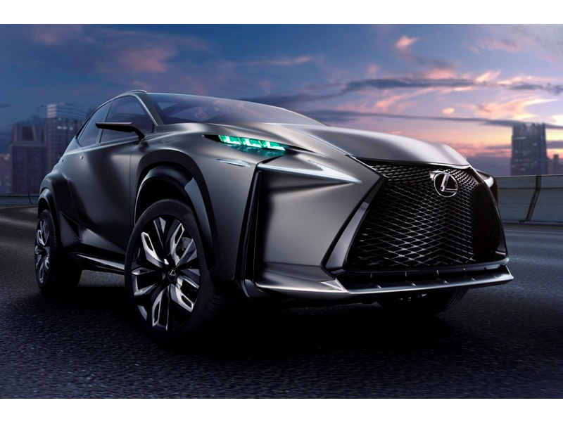 Премьера Lexus LF-NX Turbo на Токийском автосалоне 2013