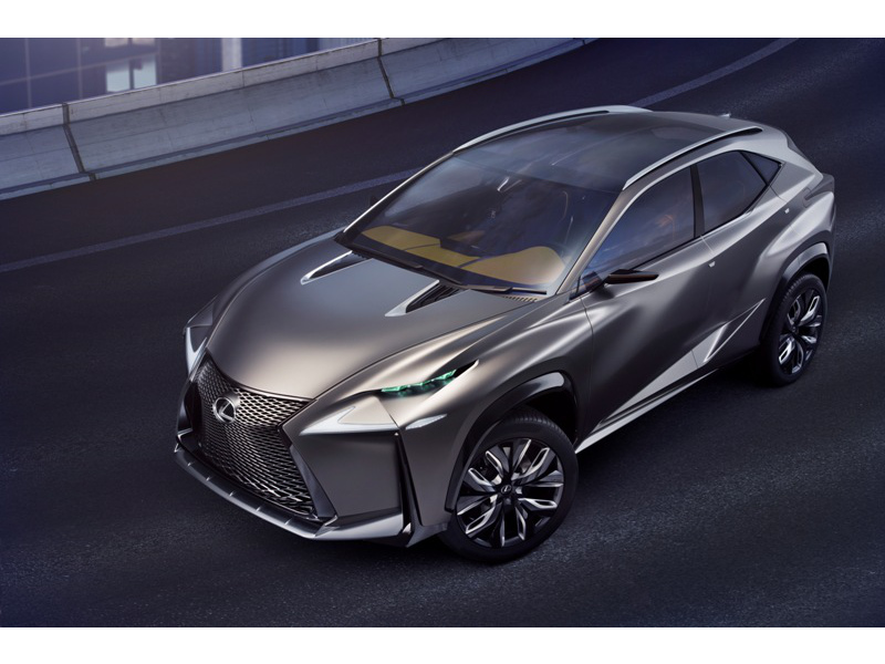 Премьера Lexus LF-NX Turbo на Токийском автосалоне 2013