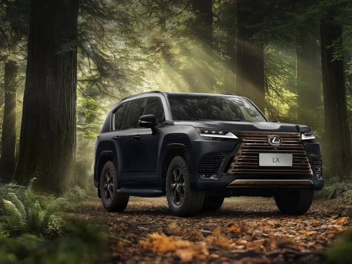 Lexus выпустил особые версии GX и LX Overtrail в чёрно-золотом оформлении